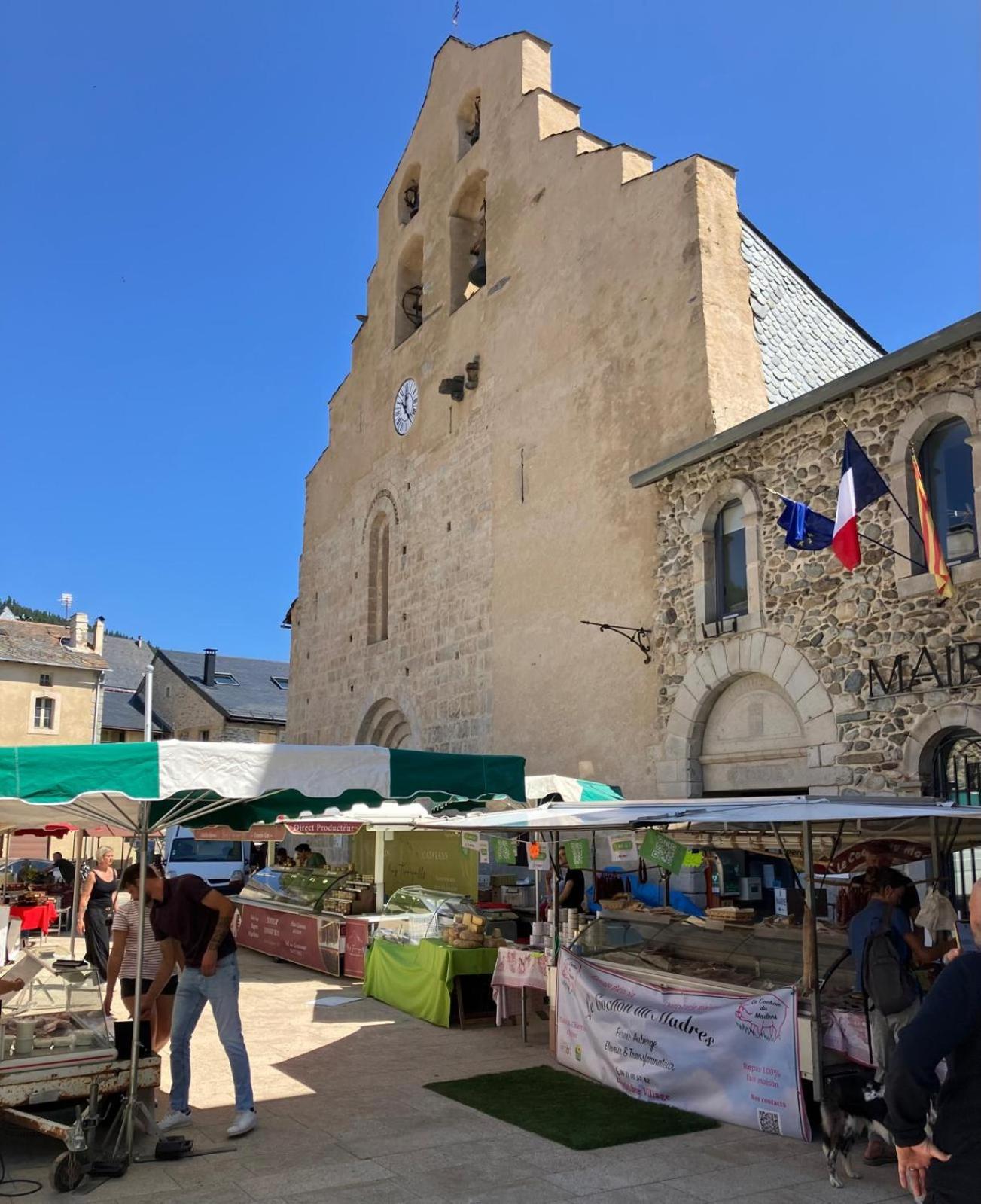La Grange T2 Centre Ville Jardin Wifi Formiguères المظهر الخارجي الصورة